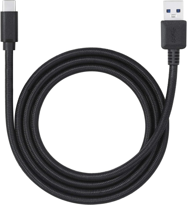 Luxury 3 Ft USB Type-C to USB-A Braided Cable for Fast Charging & Data Transfer gallery