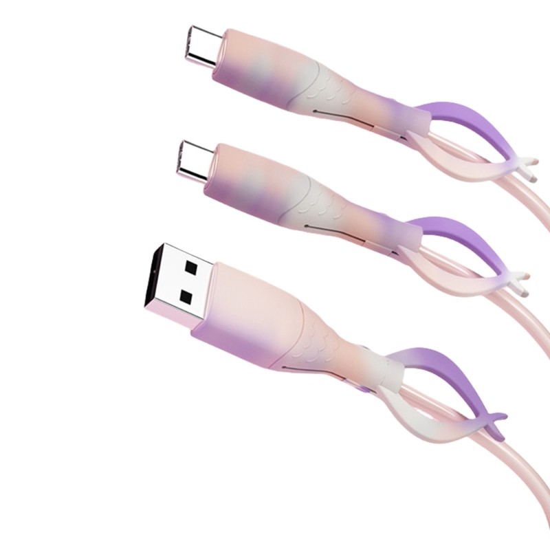 Silicone Phone Charger Protectors Cord Organizers Stretchable for Data Cables gallery