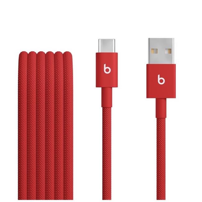 Beats 3022364 USB-A to USB-C Cable for Smartphones 5 ft. – Red