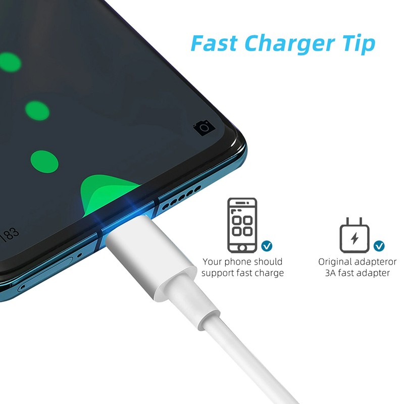 Paiegn 8 Pack USB A Type C Cable 5FT 3A Cord Fast Charging For Iphone15 Samsung gallery