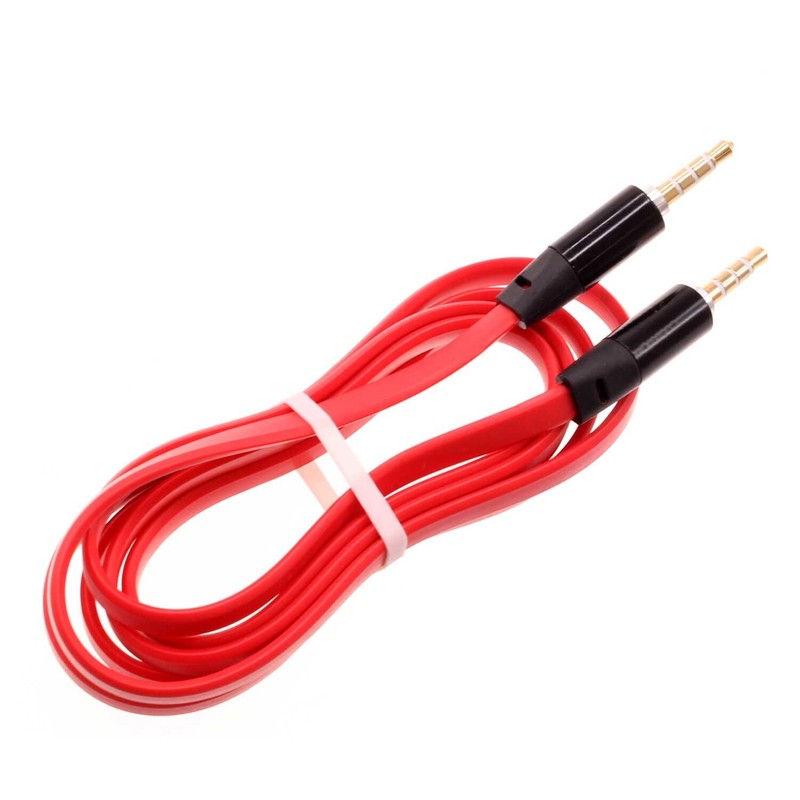 3.5mm Aux Cable Adapter Car Stereo Aux-in Audio Cord Speaker for Cell Phones