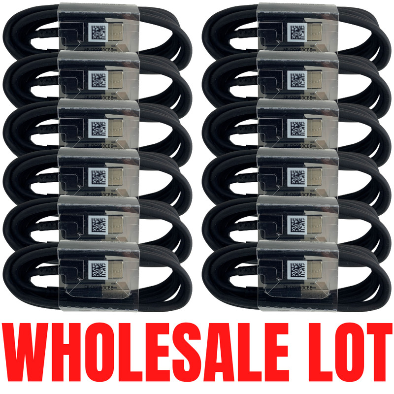 Wholesale Bulk Lot USB Type C Cable Fast Charger For Samsung S20 S22 S10 8 Ultra