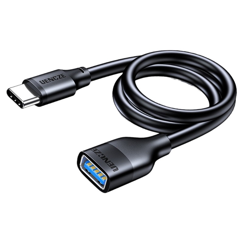 USB C Male To USB3.0 Female Adapter Cable 5V3A 5Gbps For Smartphones And Laptops