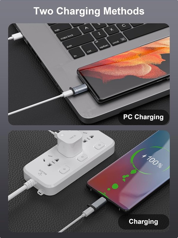 USB C to Lightning Adapter 3 Pack [Mfi Certified] Lightning Female to USB C gallery