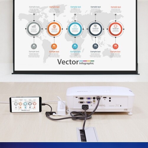 For Samsung Galaxy S24/Ultra/Plus - PD Port USB-C to 4K HDMI Adapter TV Video gallery