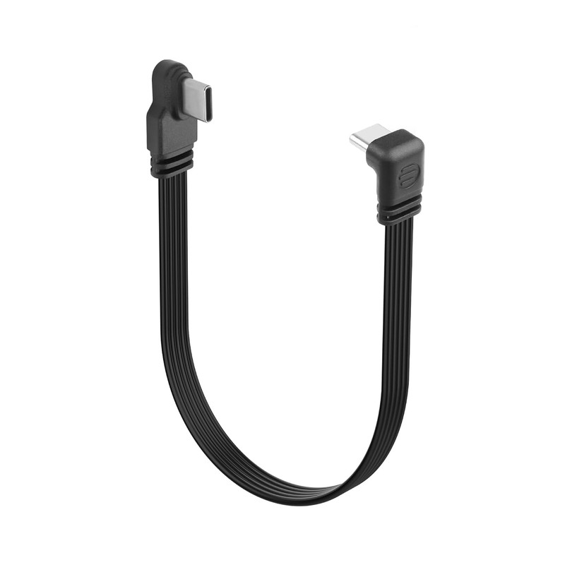 90 Degree USB C to USB C Cable,15Cm/0.5Ft | Right Angle USB C 2.0 gallery