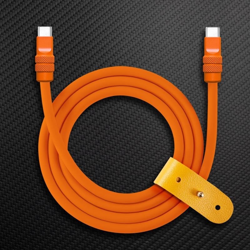 240W USB-C FAST CHARGING CABLE 6FT TYPE-C PD CORD IPHONE 15 SAMSUNG LAPTOP NYLON gallery