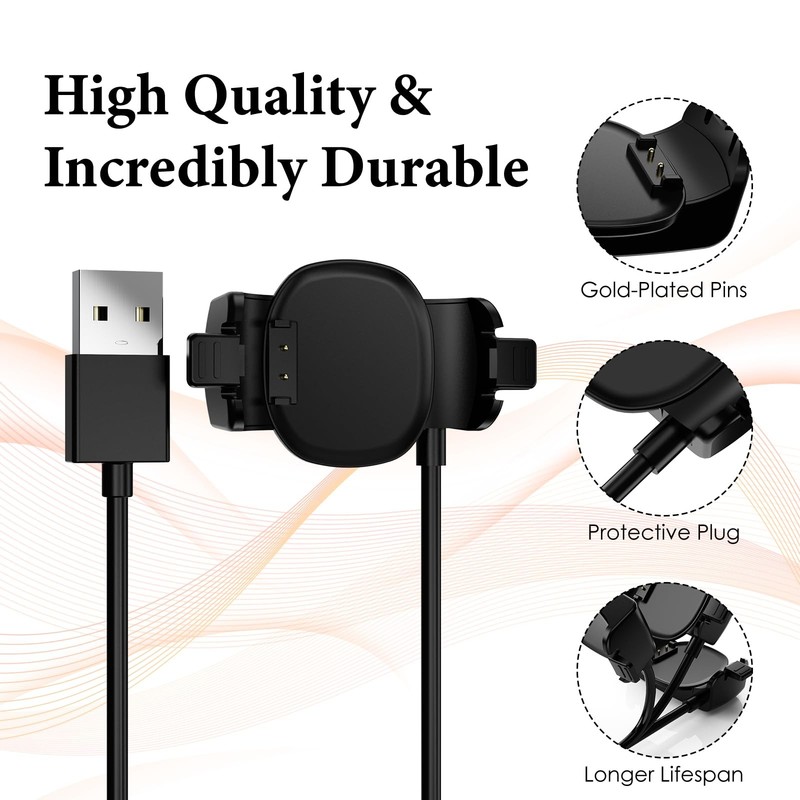 2 Pack Magic Band Charger Compatible with Disney-Magic Band Plus, 3.3ft Charg... gallery