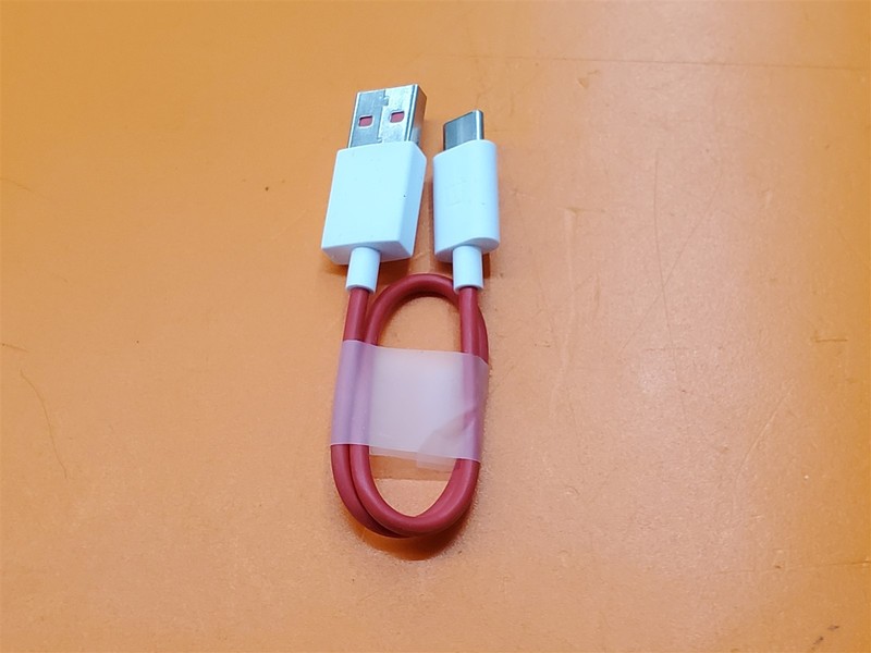 ⭐️⭐️⭐️⭐️⭐️ USB 2.0 To USB C Red & White 10″ Cable
