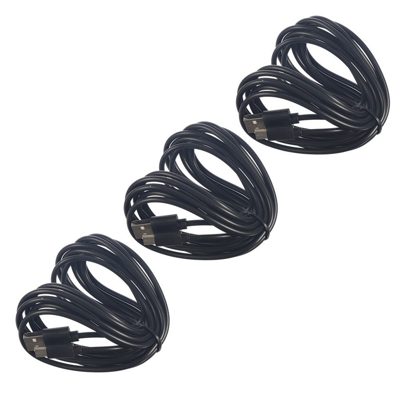 3-Pack 2-Meter Type-C Cables - For Phones, Tablets & Travel/Desk Use gallery