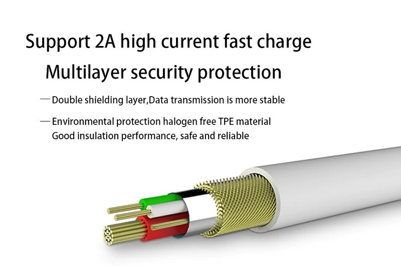 Genuine Micro USB Adapter Cable Data Charger Cord For Huawei Y9 Y6 Y3 (2018) OZ gallery