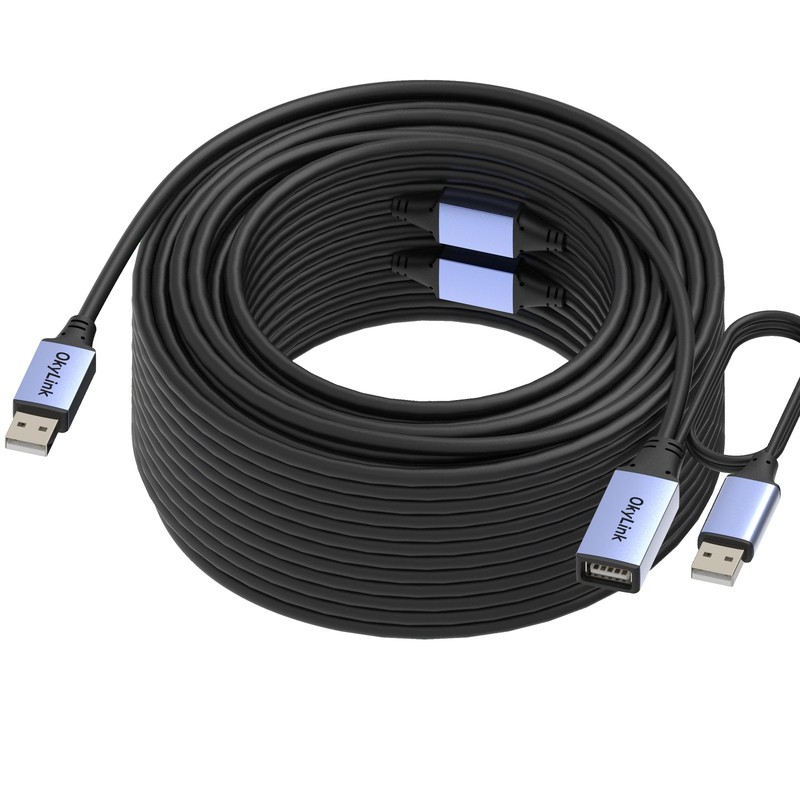 100ft(30M) Active USB 2.0 Extension Cable A Male to A Female 480Mbps for Prin... gallery