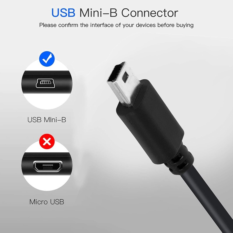 USB 2.0 Mini 5P Type B Cable Male Host to USB Female OTG Adapter Android Tablet gallery
