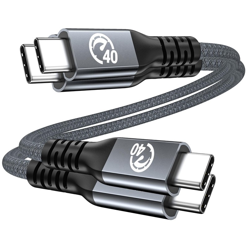 USB C Thunderbolt Cable 1ft 2Pack, 12inch Short USB 4 Cable for Thunderbolt 4...