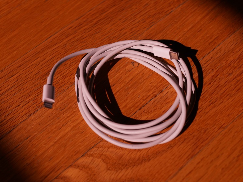 Apple Lightning to USB C Cable 6ft 1m from Box iPhone Genuine Authentic White gallery
