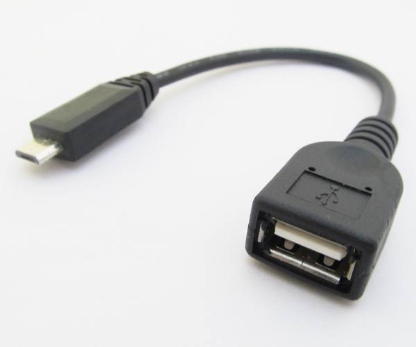 5pcs Host OTG Adapter Cable Micro 5pin USB Male Plug to USB Female Jack 17cm gallery