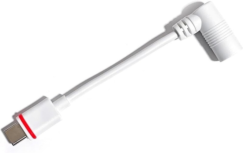1pc Barrel Plug to USB-C Adapter for Ring Solar Panel and Stick Up Cam Pro 1pk gallery