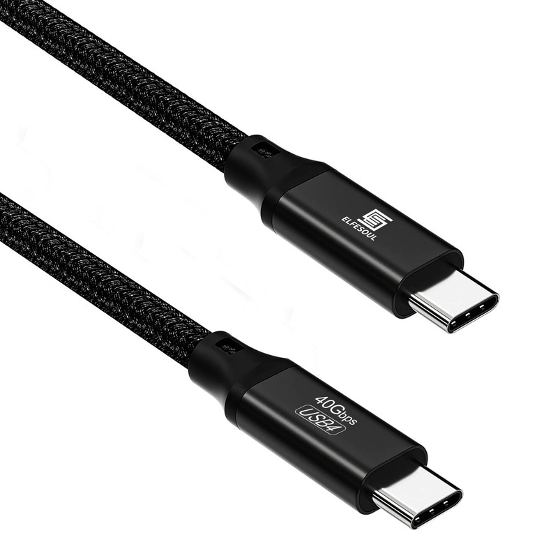 USB C to C Cable 6.6ft, 8K HD Display, 40 Gbps Data Transfer, 240W USB-C Char…