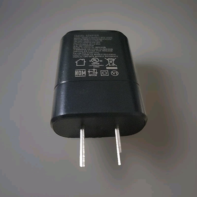 OEM LG Wall Charger MCS-02WPE Black 5.0V-0.85A