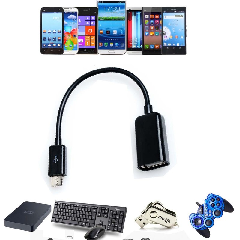 Premium Micro USB OTG Adapter CableCord For Monster M7 7" Android Tablet_x9 gallery
