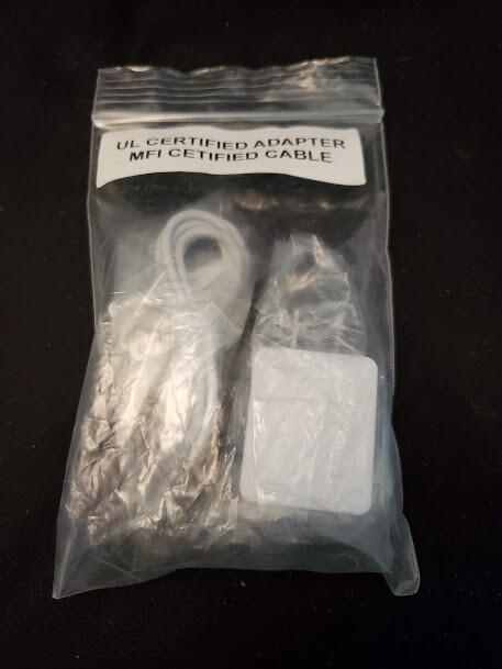 Hyper Gear White USB Wall Plug + White iOS Charge Cable 3 ft (13701) gallery