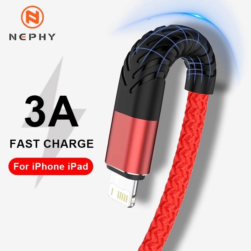 USB Cable For iPhone 14 13 12 11 Pro Max 6 6s 7 8 Plus XS X XR SE iPad 3A gallery