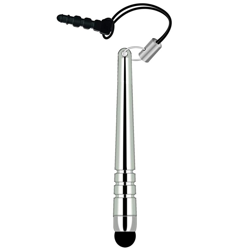 For OnePlus Nord N300/N30 5G Silver Stylus Touch Pen Aluminum Compact
