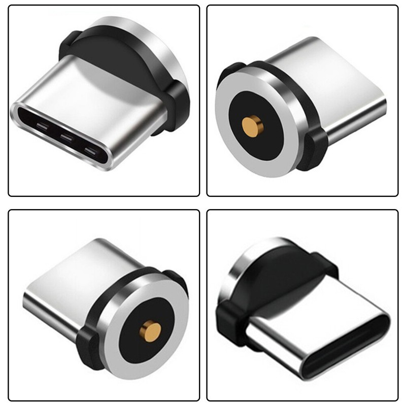 9pcs magnetic phone cable adapter 360°Rotating Magnetic Tips Magnetic Connector