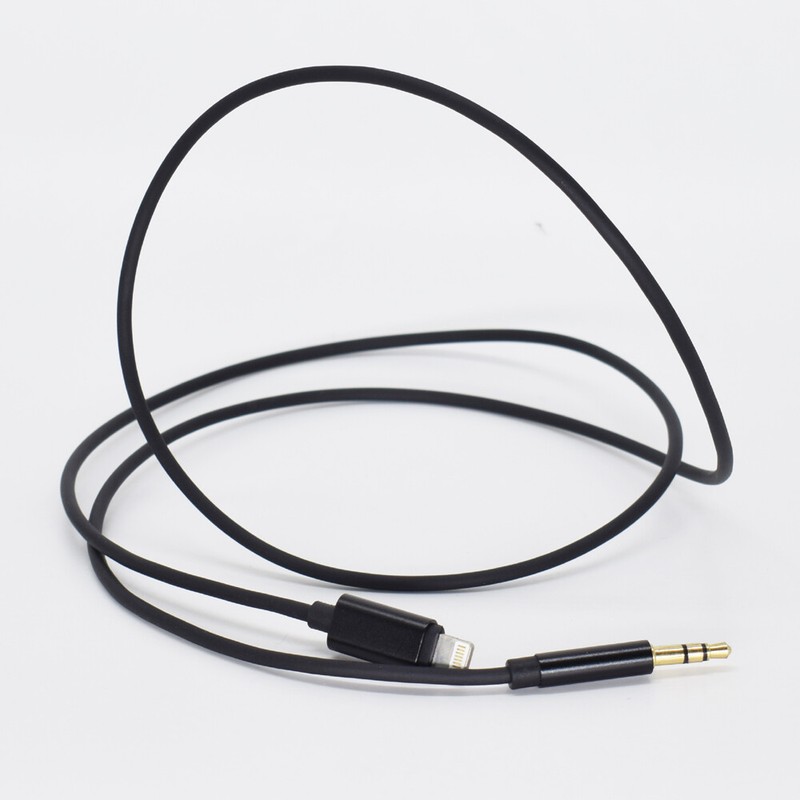 50pcs 1M/3.3ft 3.5mm Stereo AUX Audio Music Cable Car Cord for iPhone 2 Colors