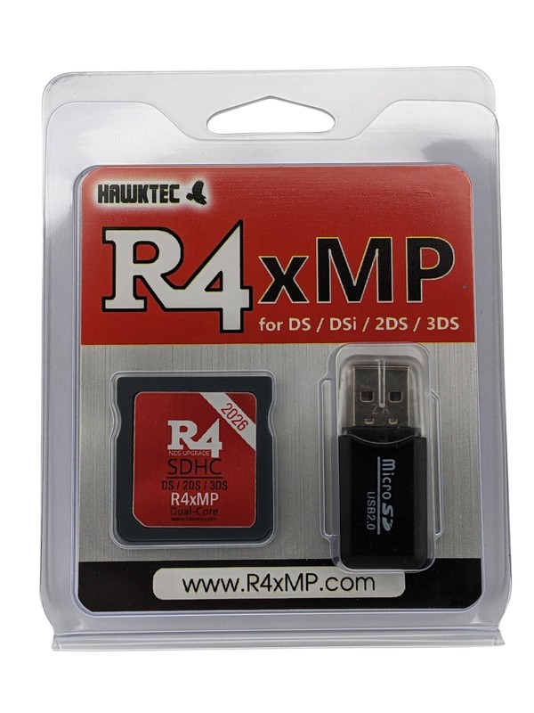 R4 2026 R4xMP SDHC Dual Core Update Adapter Memory Card for NDS DS DSI 2DS 3D…