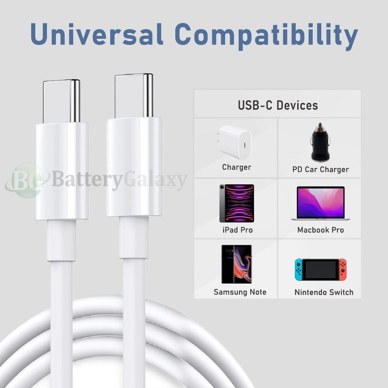 50X USB C Cable 3A Fast Charger Cord for iPhone 15/15 Plus/15 Pro / 15 Pro Max gallery