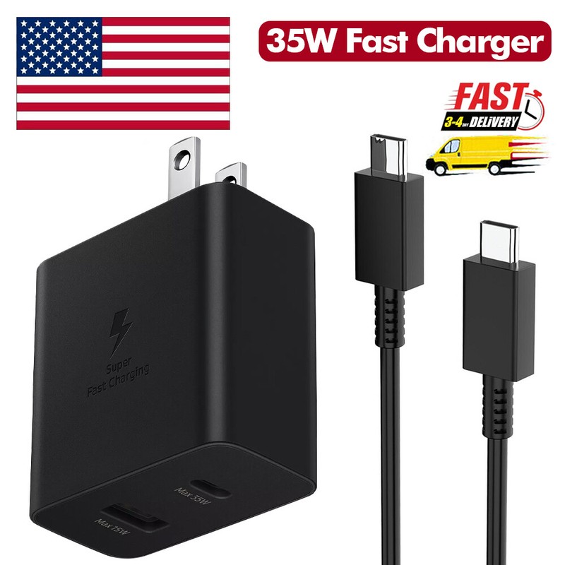 35W PD Power Adapter Duo Wall Charger+3f Cable For Samsung for Google For Xiaomi gallery