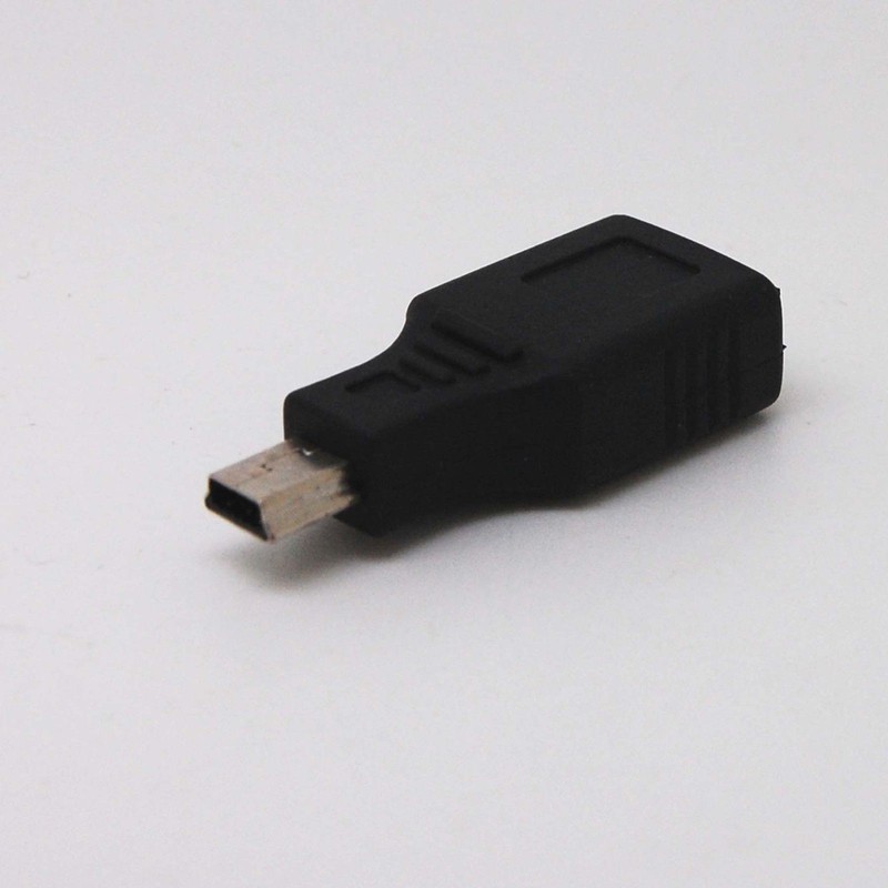 10pcs Usb 2.0 Type A Female to Mini B 5 Pin Male Cable Adaptor Connector gallery
