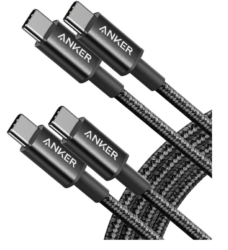 USB C to USB C Cable, Type-C 60W Fast Charging Cable (6FT, 2Pack) for Iphone 16