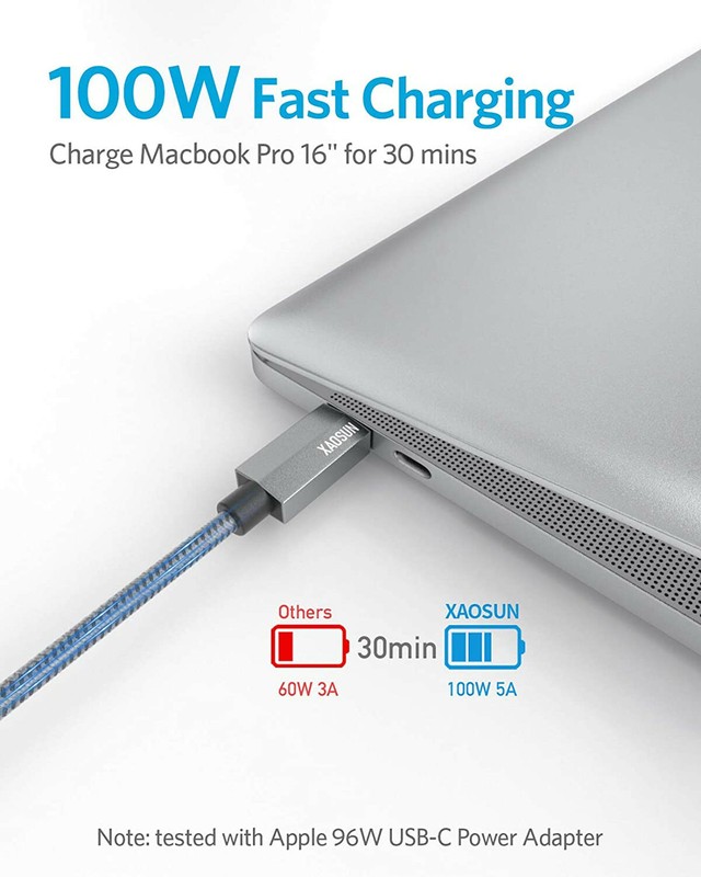 Xaosun 2.0 USB-C to USB-C 6 foot cable for Android devices gallery