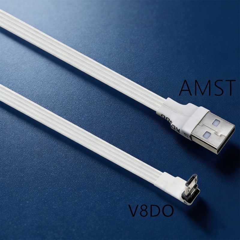 Flexible Rubber USB To USB 5Pin Charging Cord Fast Charging Data Transfer gallery