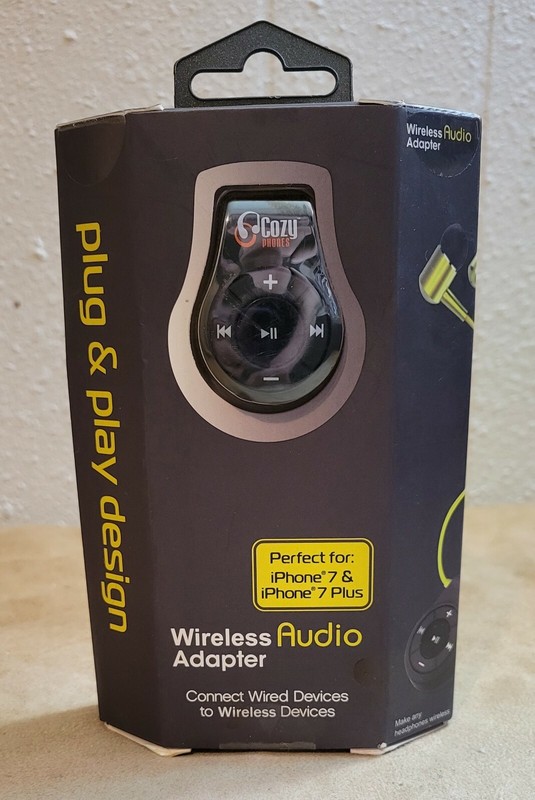 Cozy Phones Wireless Audio Adapter, iphone 7 And iphone 7 Plus