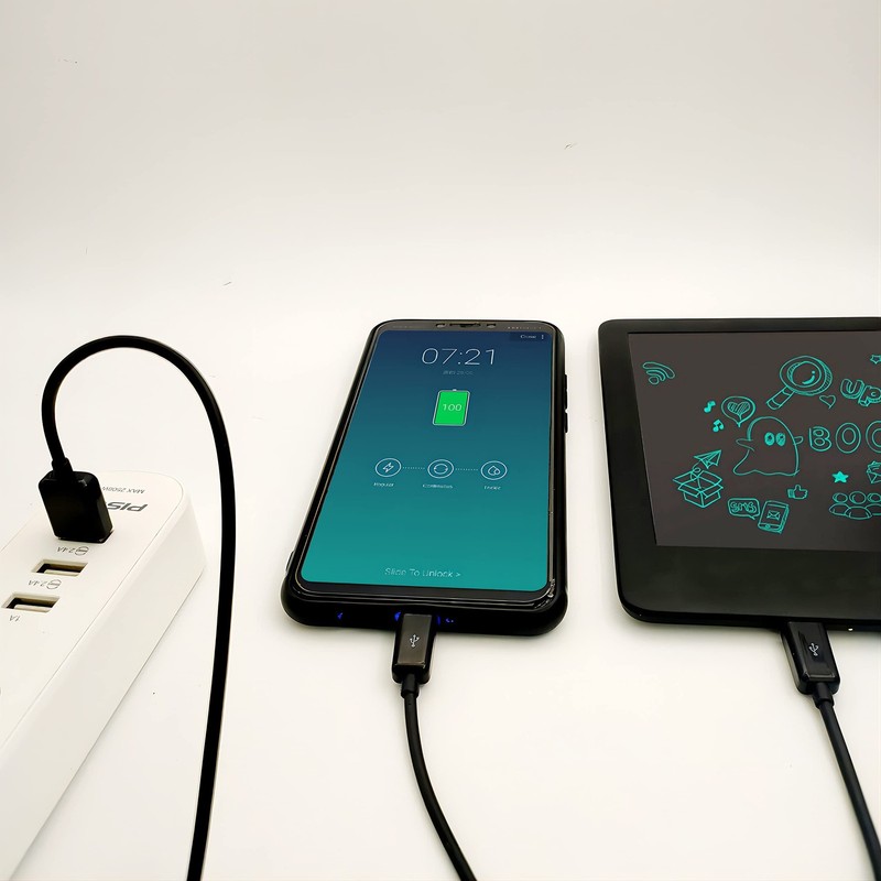 2-in-1 Micro USB Splitter Cable USB 2.0 A Male to Dual Micro USB Male gallery