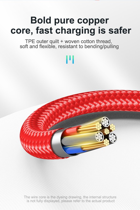 3-in-1 180°+360° Magnetic Charger Cable For Apple Micro USB Type-C Samsung LG gallery