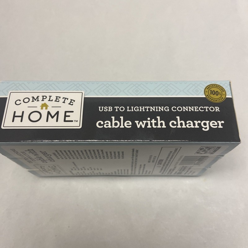Complete Home Micro USB Cable With Charger - 3 Foot - #320729 gallery