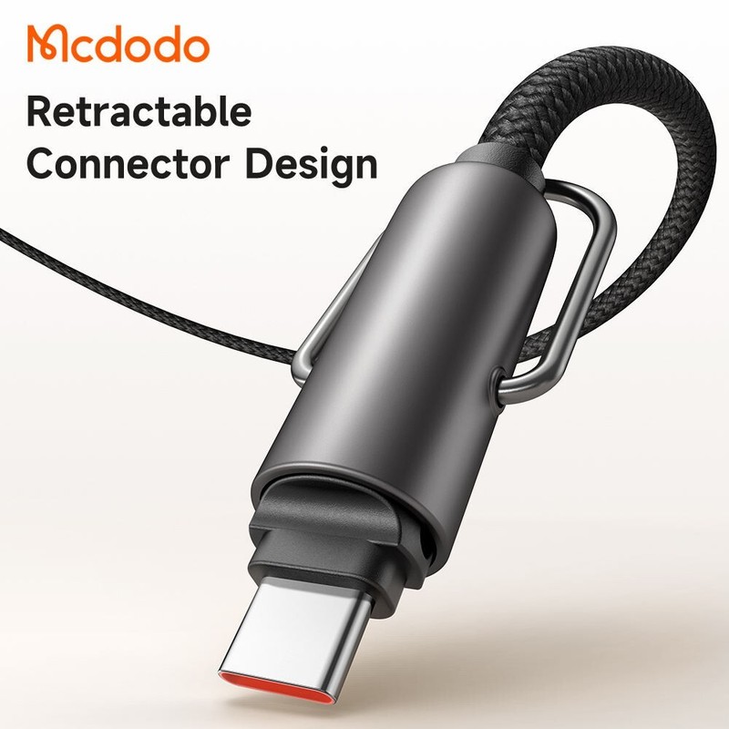 Mcdodo 60W 2 in 1 USB-C To USB-C Fast Charge Cable Crossbody Phone Lanyard gallery