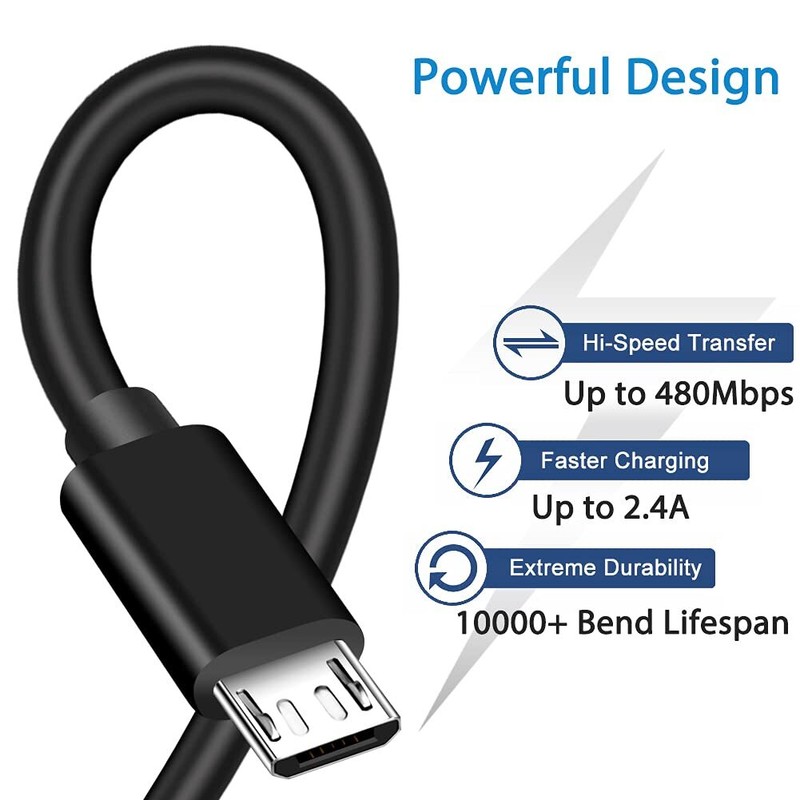 6FT Micro USB Cable Compatible with Fire Tablets Older Generation 1st-8th Gen... gallery