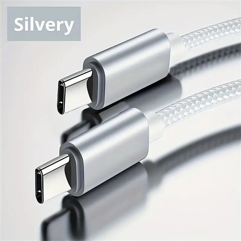 Braided USB C Type C Fast Charging Data Cable Cord for iPhone 16 Pro Max 15 lot gallery