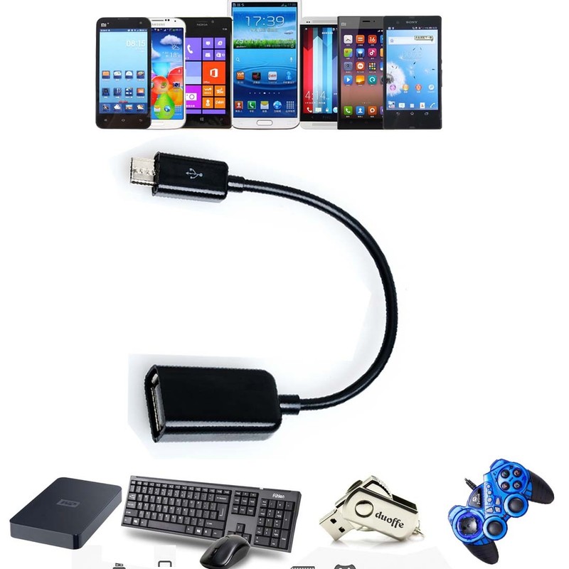 Premium Micro USB OTG Adapter CableCord For Monster M7 7" Android Tablet_x9 gallery