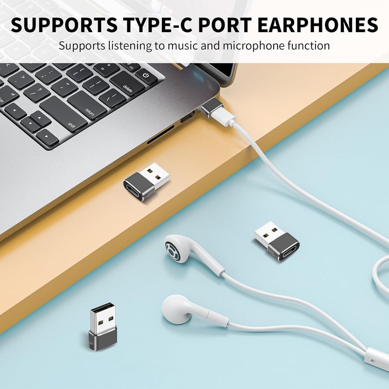 200PCS USB C3.1 Type C Female to USB3.0 Type A Male Port Converter Adapter Lot gallery