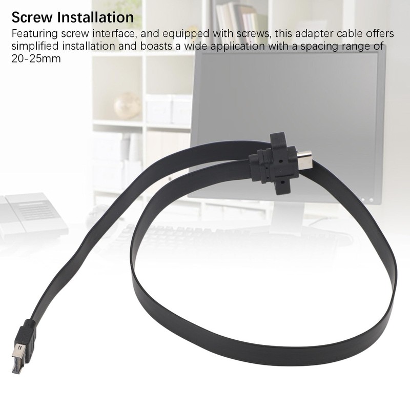 20Gbps USB 3.2 Gen 2x2 Type E To Type C Cable Front Panel Adapter Cord 0.5M gallery