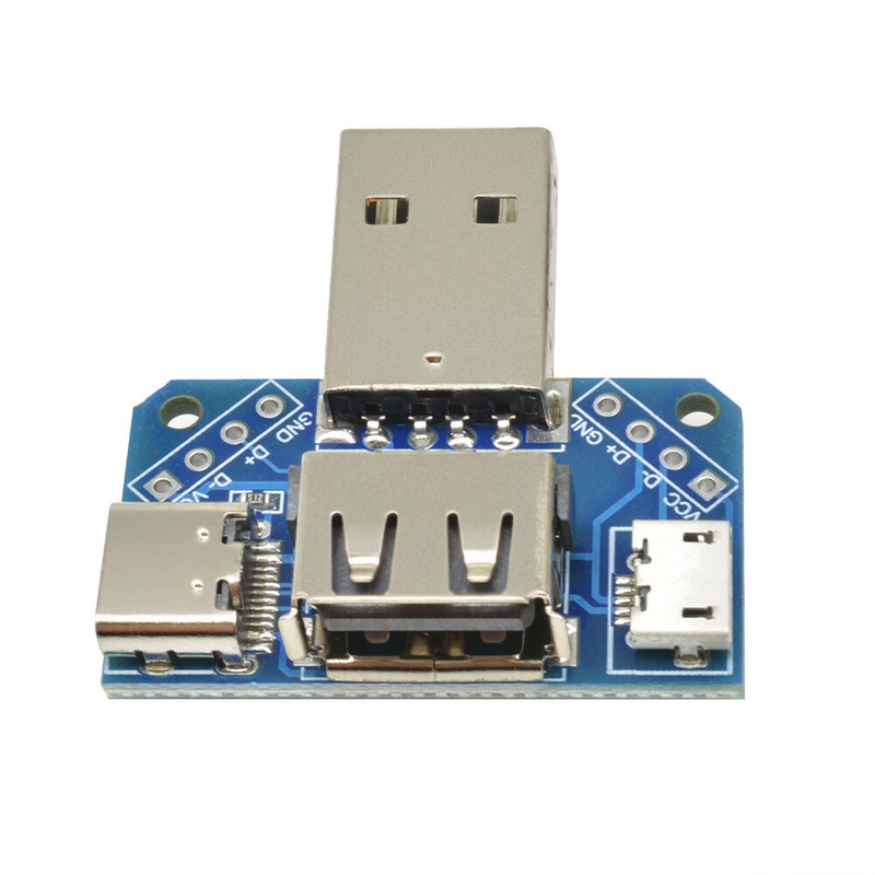 USB Head Male USB Connector to Type-c Micro Female USB 2.54mm 4P USB adapter gallery