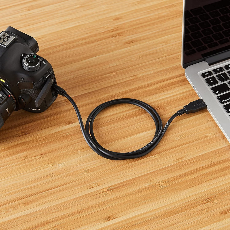 USB-A to Mini USB 2.0 Fast Charging Cable, 480Mbps Transfer Speed gallery