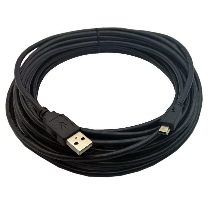 Inovat USB2AMB25ST, Premium 25ft USB 2.0 A to Mini B 5 Pin USB Cable