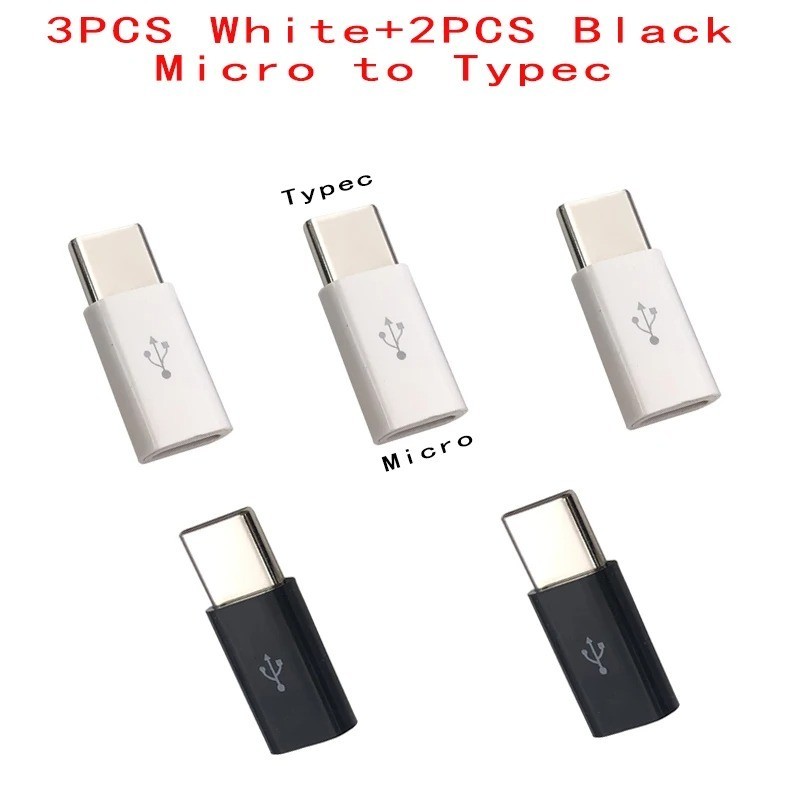 Micro USB Female to USB Type-C Male Adapter Android Data Charging Converter gallery
